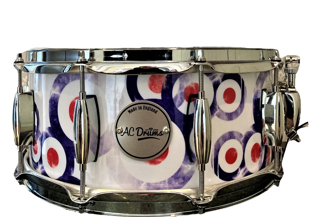 Custom Drum Wrap Snare Drum